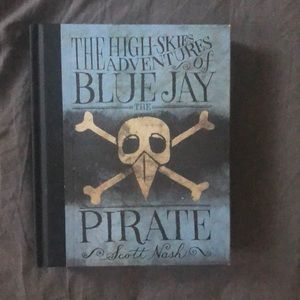 Blue bird jay and the pirate book